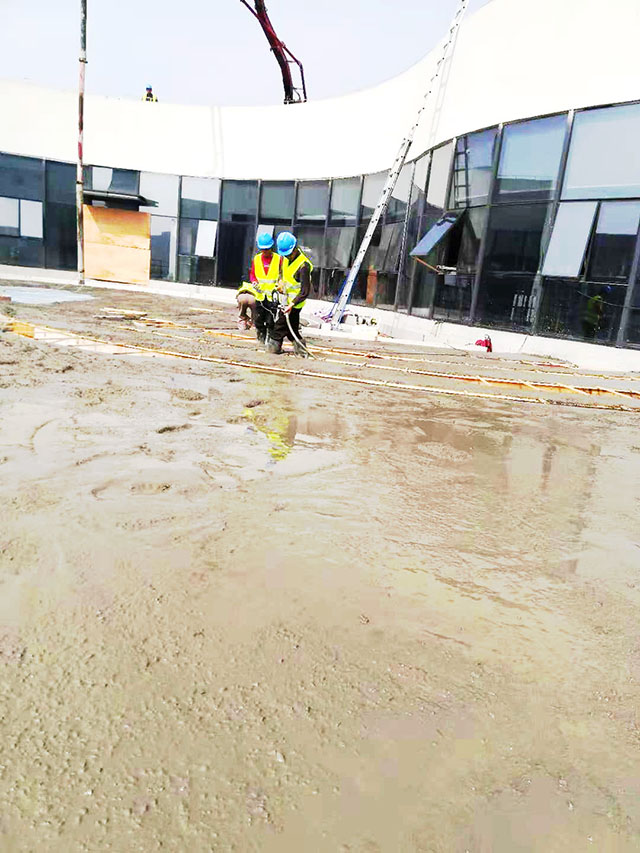 施工過程有條不紊